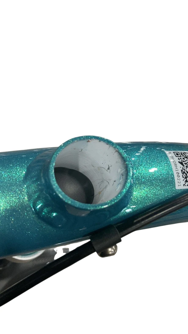 Woom GO 1 Balance Bike, Metallic turquoise - Image 4