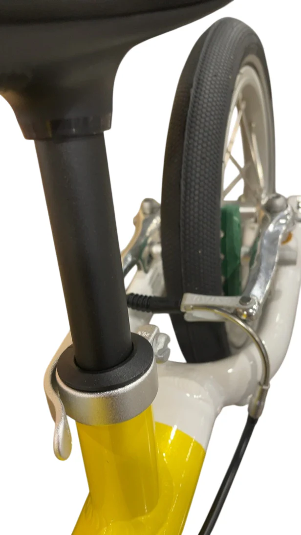 Woom GO 1 Balance Bike, Vibrant yellow - Image 7