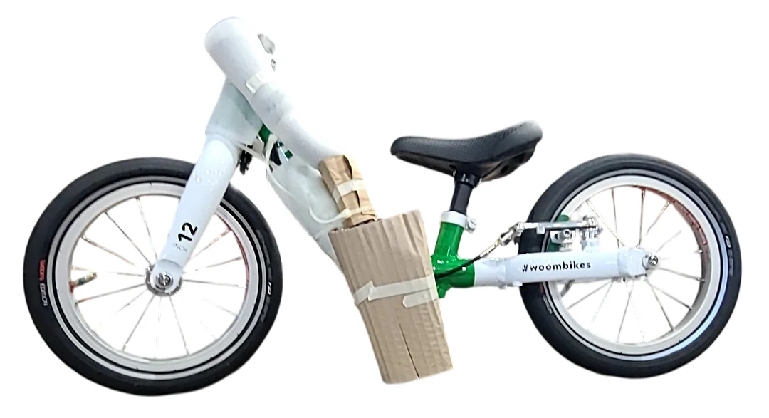 Woom GO 1 Balance Bike, Woom Green - Image 2