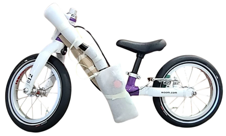 Woom GO 1 Balance Bike, Woom Purple - Image 3