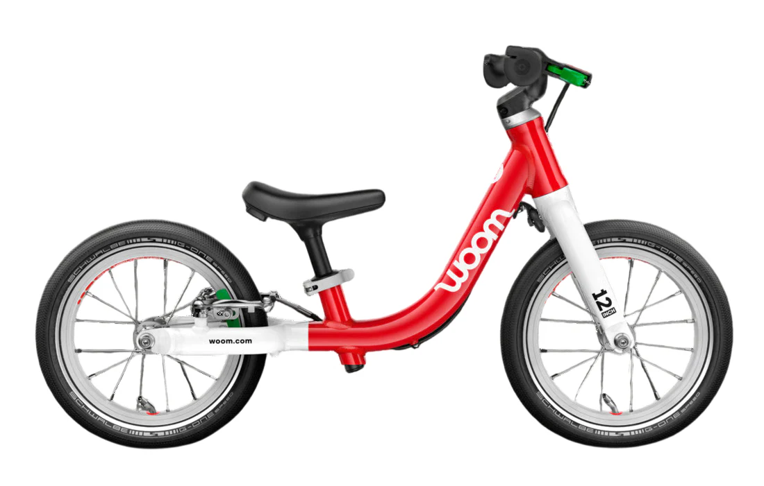 Woom GO 1 Balance Bike, Woom Red