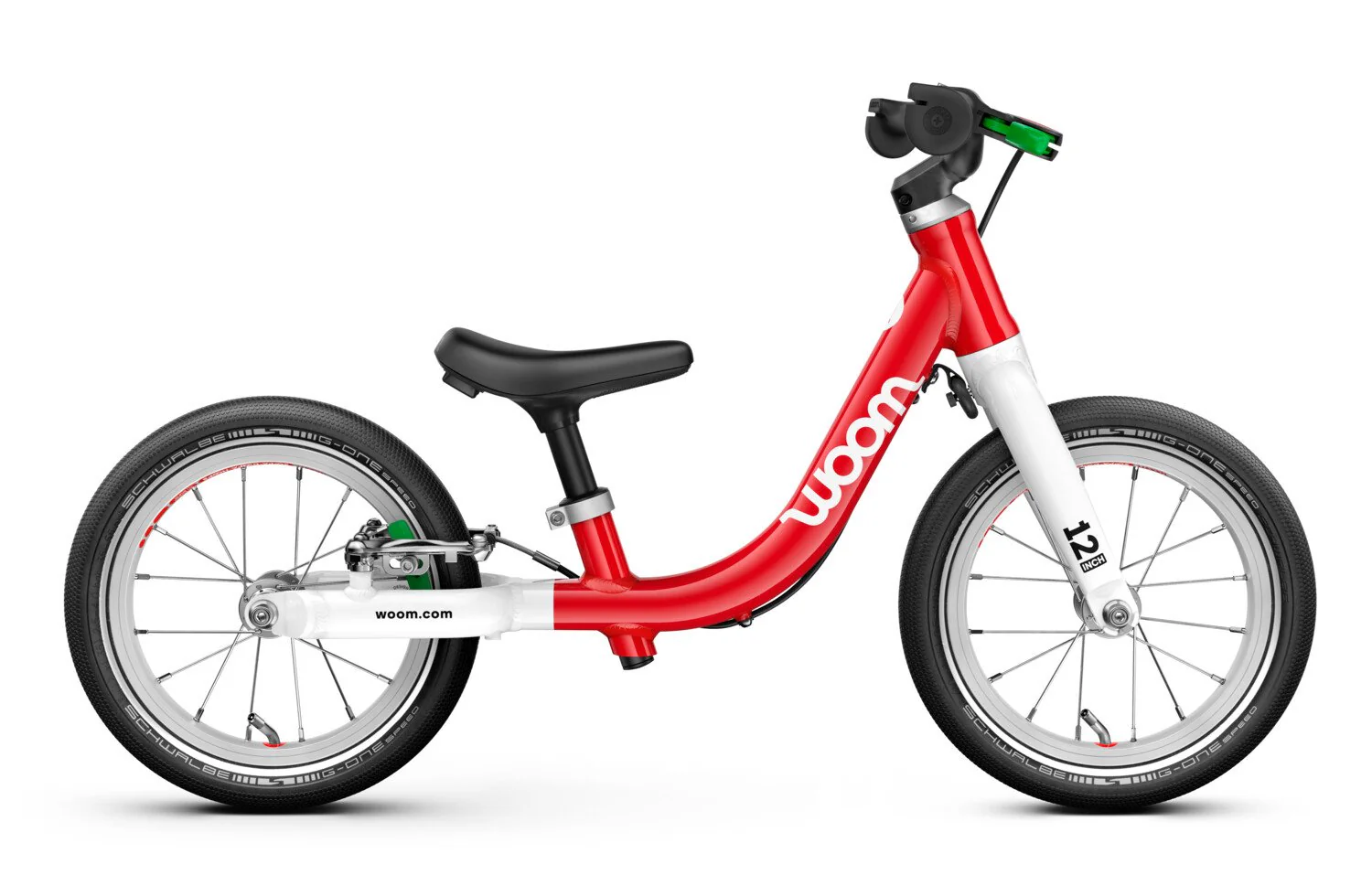 Woom GO 1 Balance Bike, Woom Red