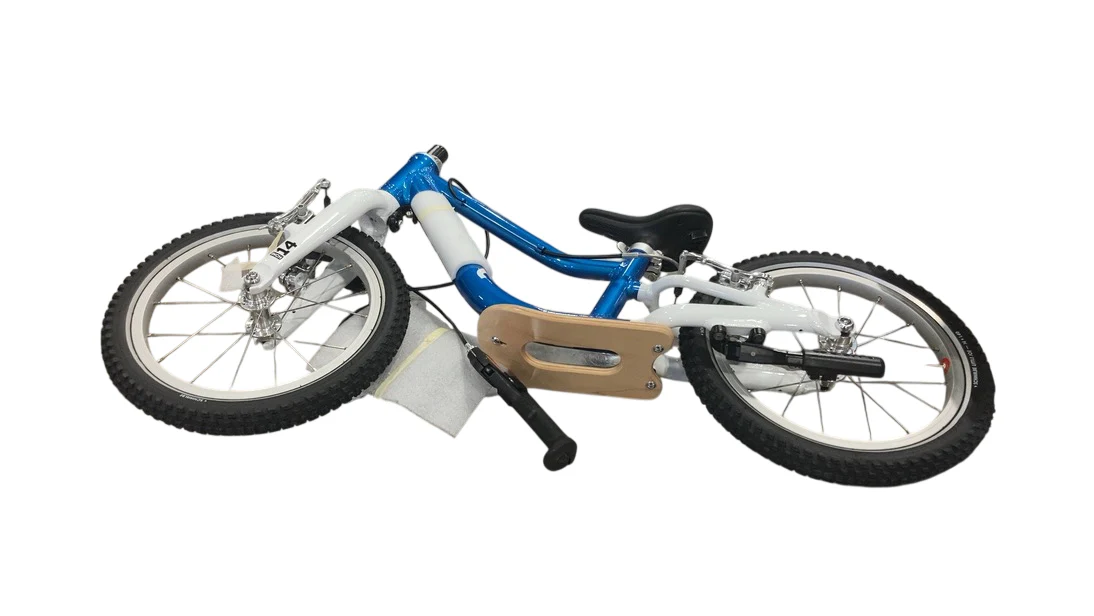 Woom GO 1 Plus Balance Bike, Metallic Blue - Image 2
