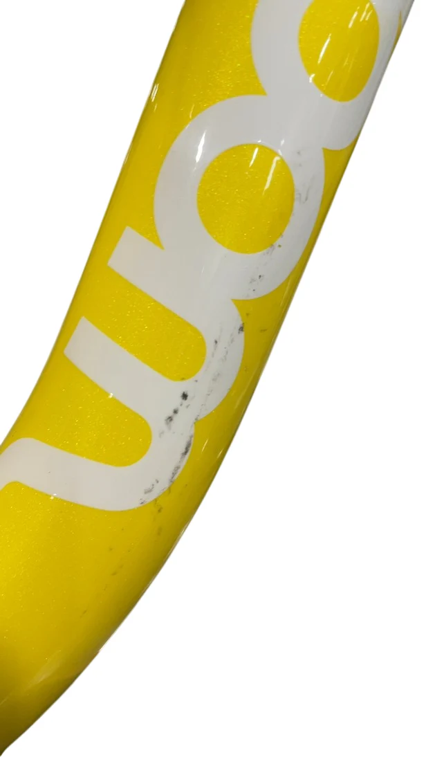 Woom GO 1 Plus Balance Bike, Vibrant yellow - Image 3
