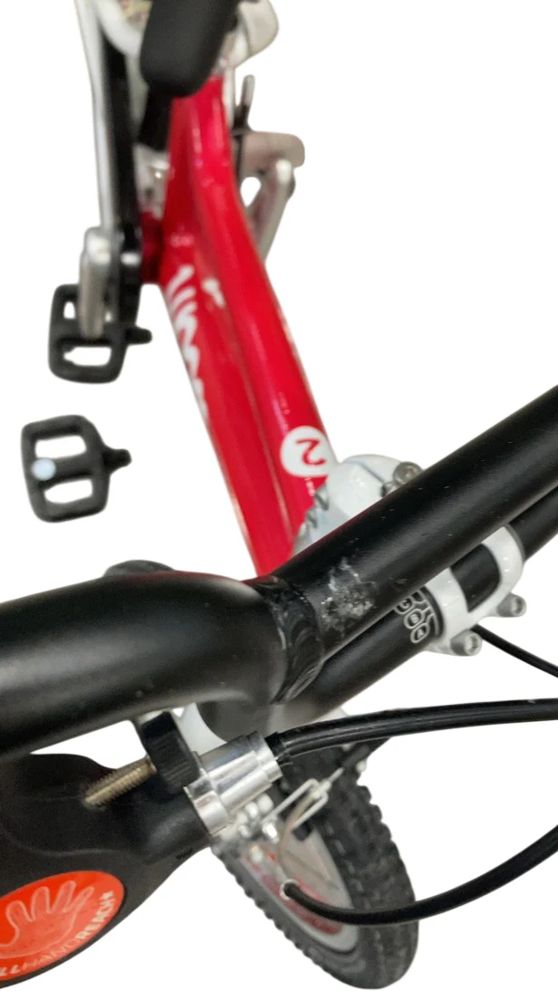 Woom GO 2 Bike- 14”, Hot Pink - Image 4