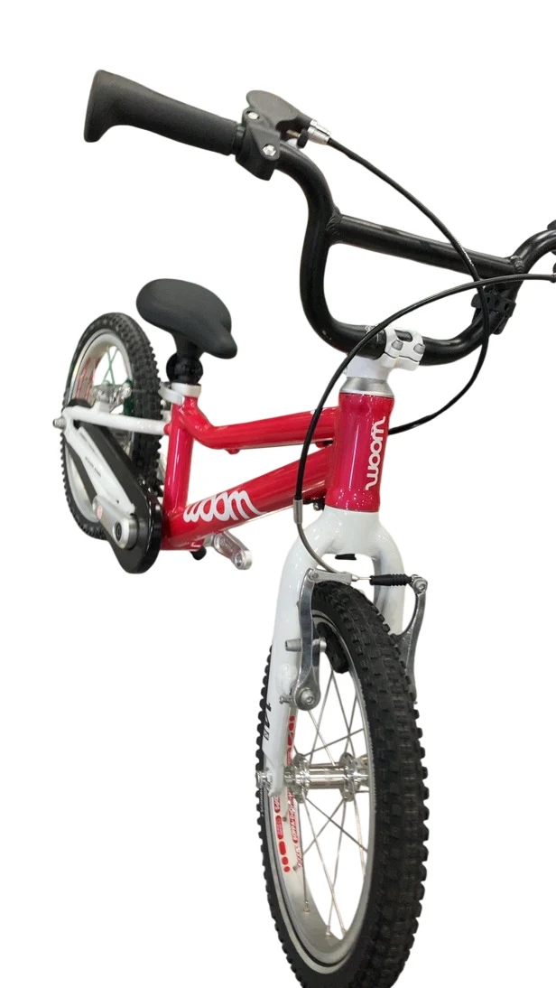Woom GO 2 Bike- 14”, Hot Pink - Image 3