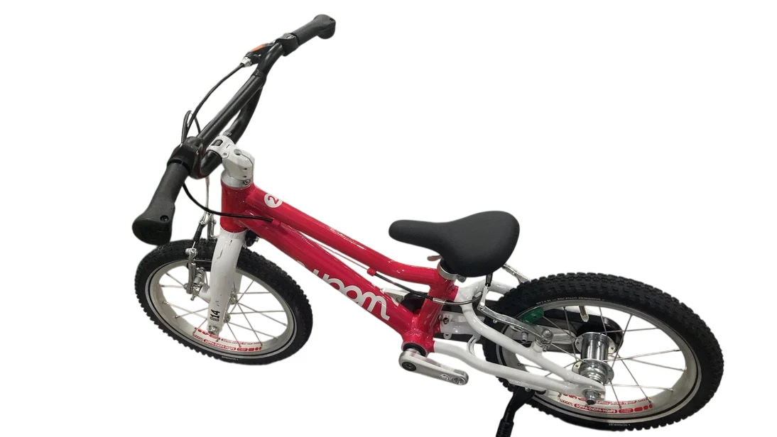 Woom GO 2 Bike- 14”, Hot Pink - Image 2