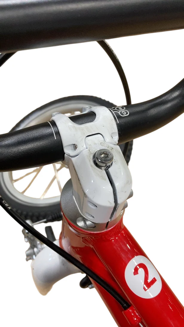 Woom GO 2 Bike- 14”, Woom Red - Image 3