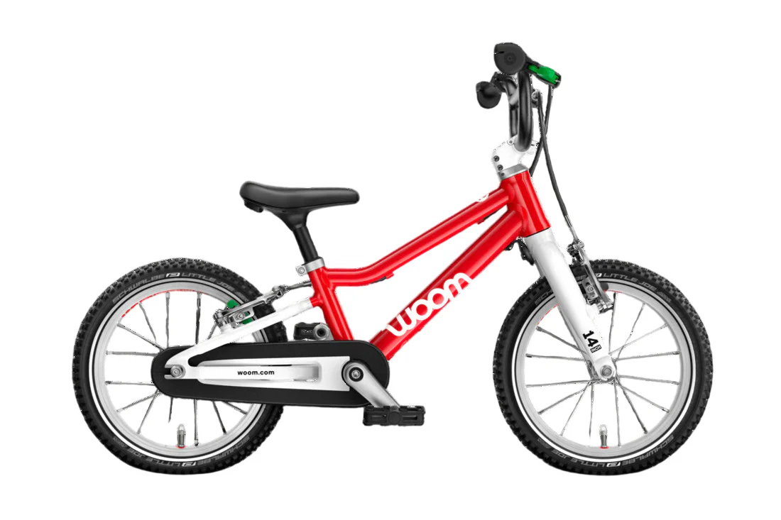Woom GO 2 Bike- 14”, Woom Red