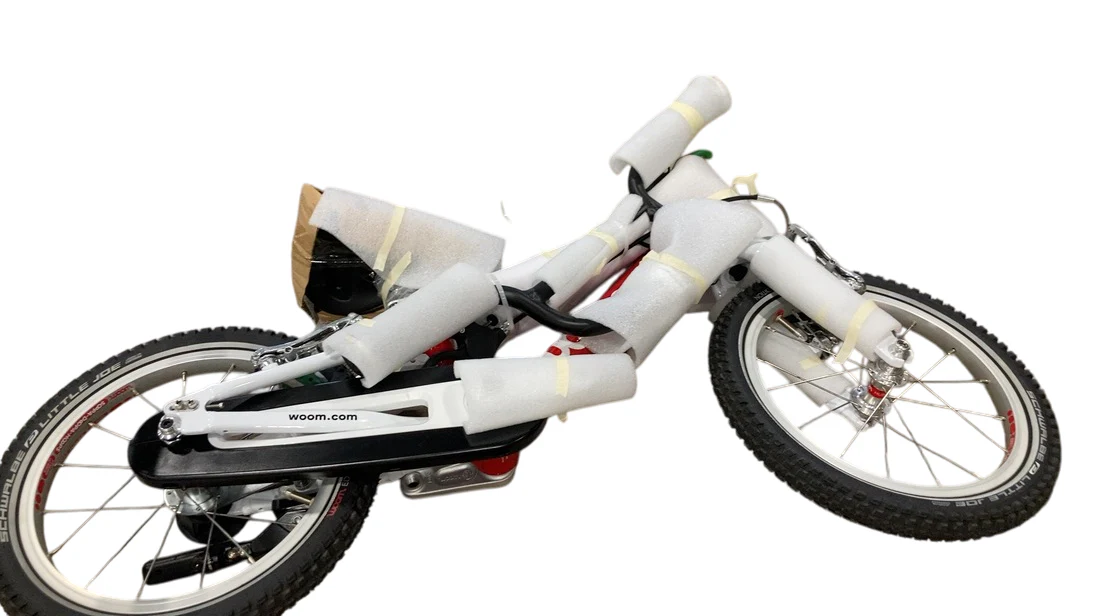 Woom GO 2 Bike- 14”, Woom Red - Image 2