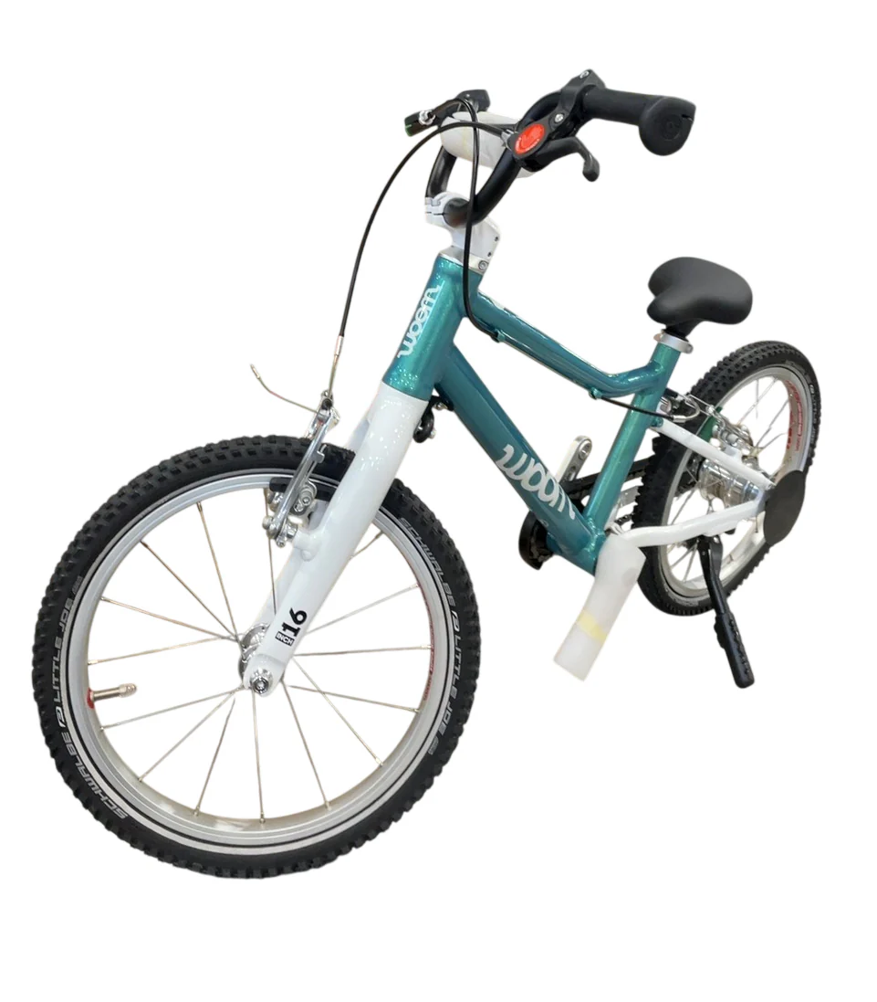 Woom GO 3 Bike "16, AUTOMAGIC, Metallic turquoise - Image 2