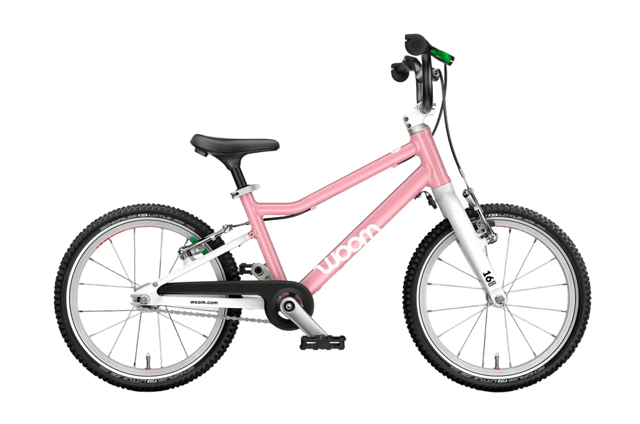 Woom GO 3 Bike "16, Base Model, Powder Pink
