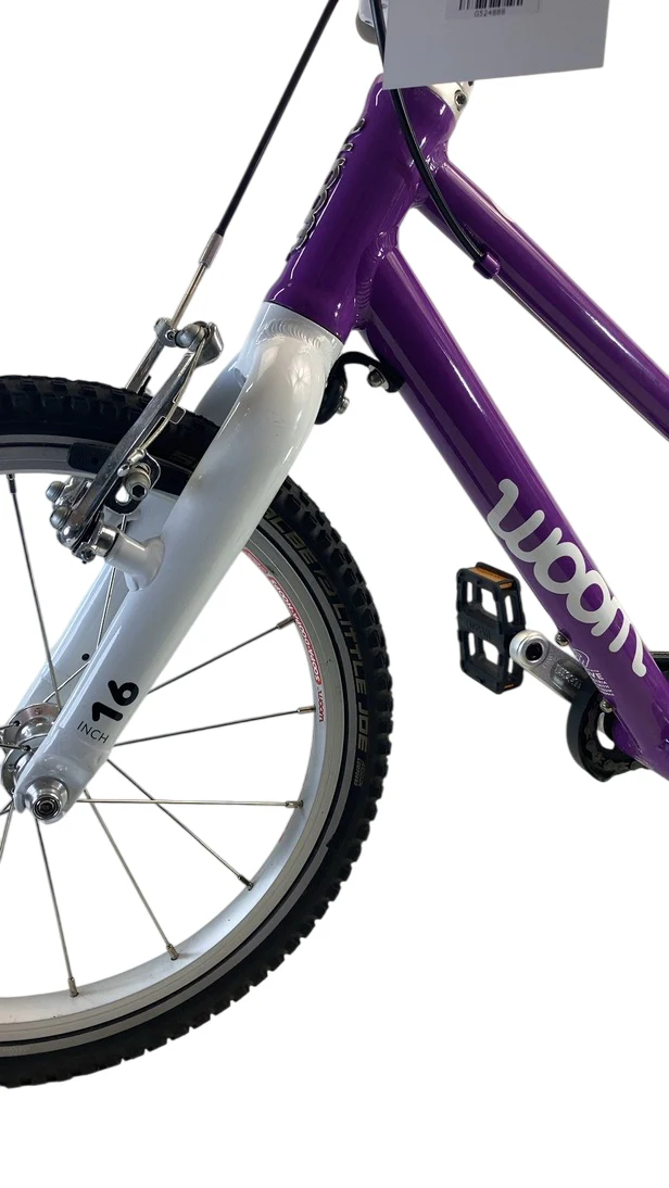 Woom GO 3 Bike "16, Purple Haze - Image 4