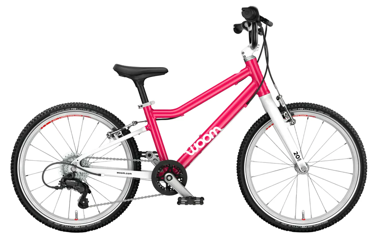 Woom GO 4 Bike 20", Hot Pink - Image 2