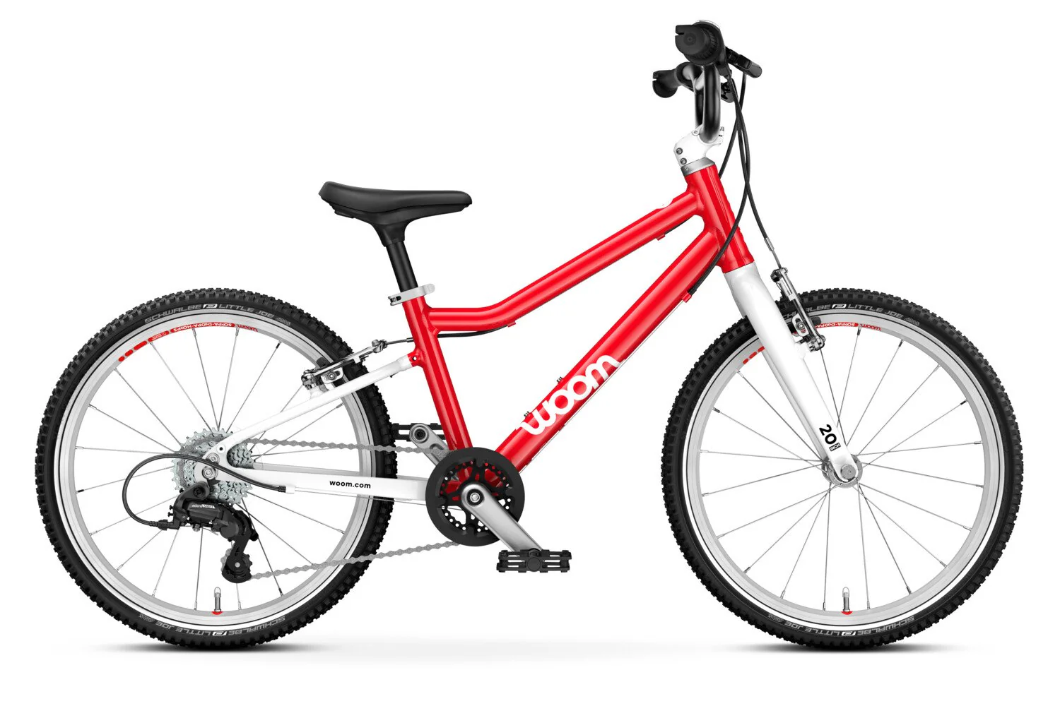 Woom GO 4 Bike 20", Woom Red