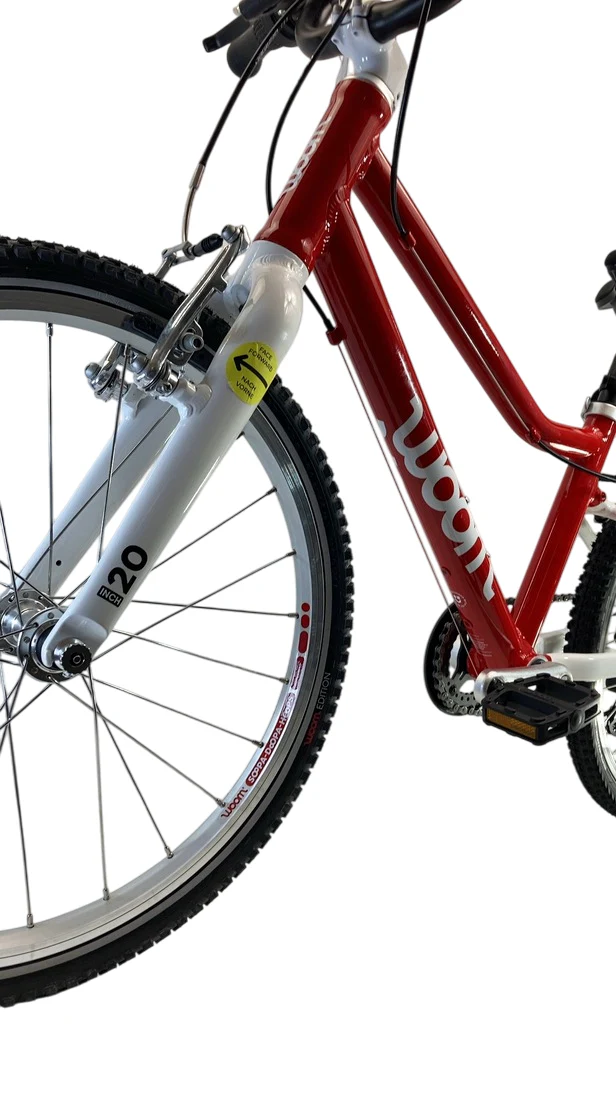 Woom GO 4 Bike 20", Woom Red - Image 3