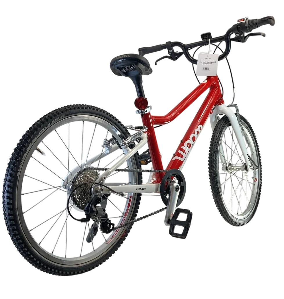Woom GO 4 Bike 20", Woom Red - Image 4