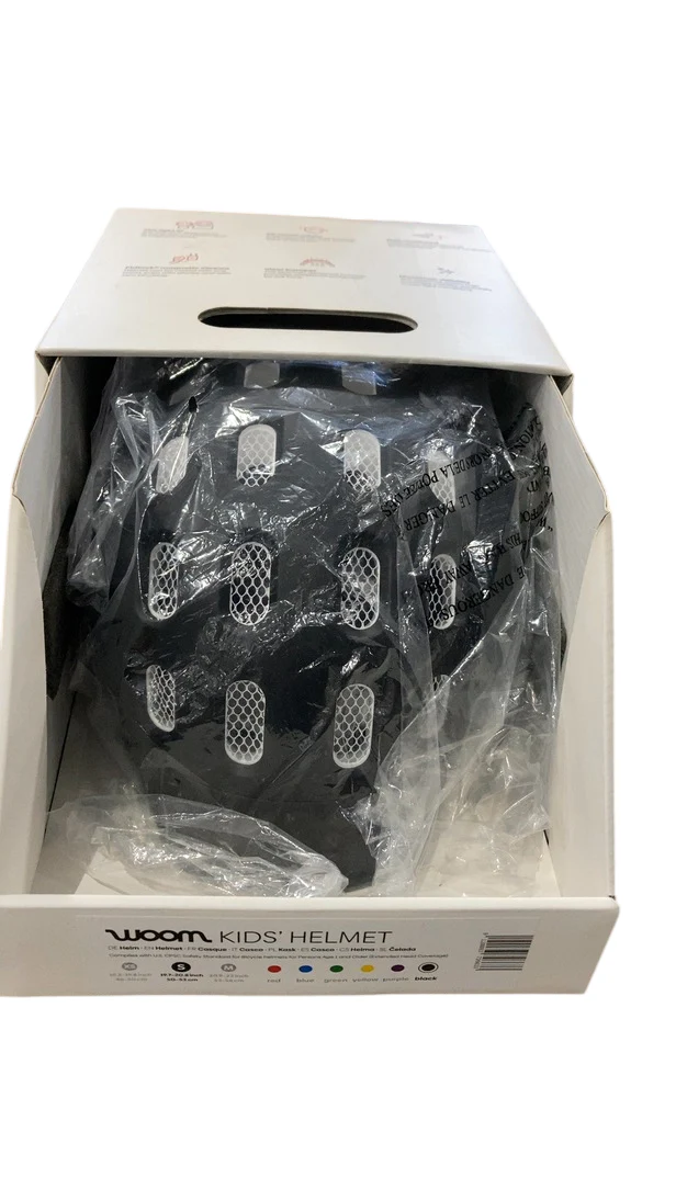 Woom Kids Helmet, Black, Small - Image 4