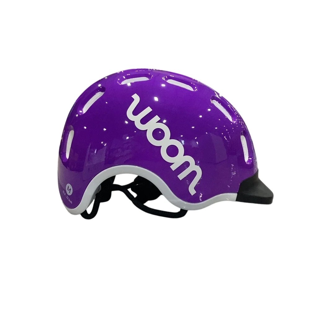 Woom Kids Helmet, Medium, Purple Haze - Image 2