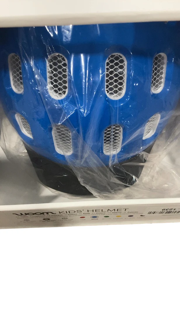Woom Kids Helmet, Sky Blue, Small - Image 3
