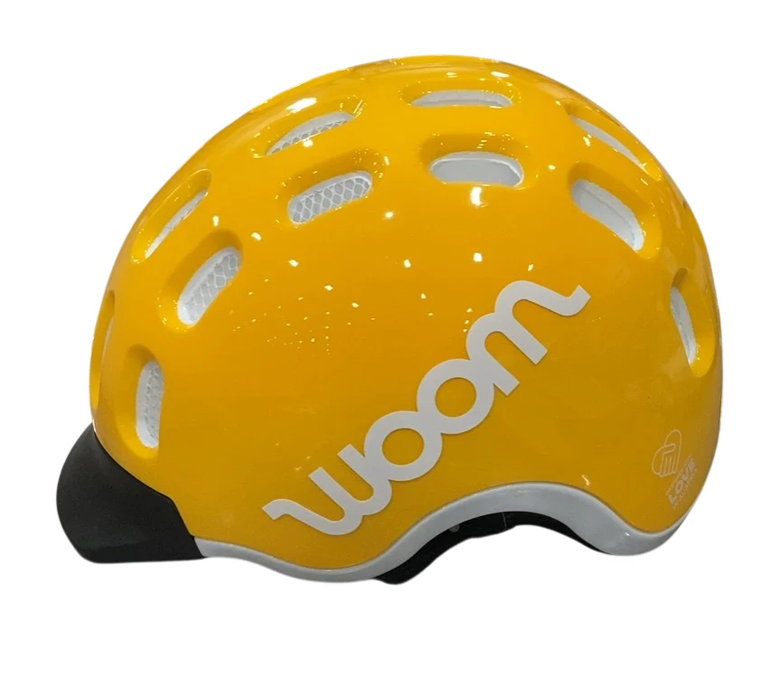 Woom Kids Helmet, Small, Sunny Yellow