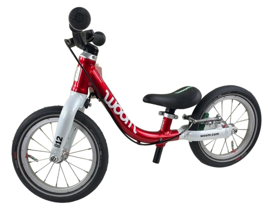 Woom ORIGINAL 1 Balance Bike, Anniversary Red Limited Edition - Image 2