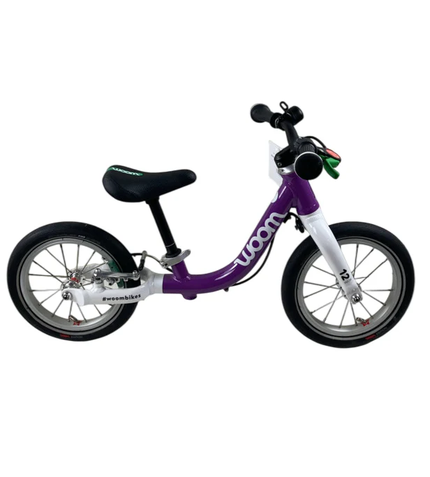 Woom ORIGINAL 1 Balance Bike, Purple Haze - Image 2