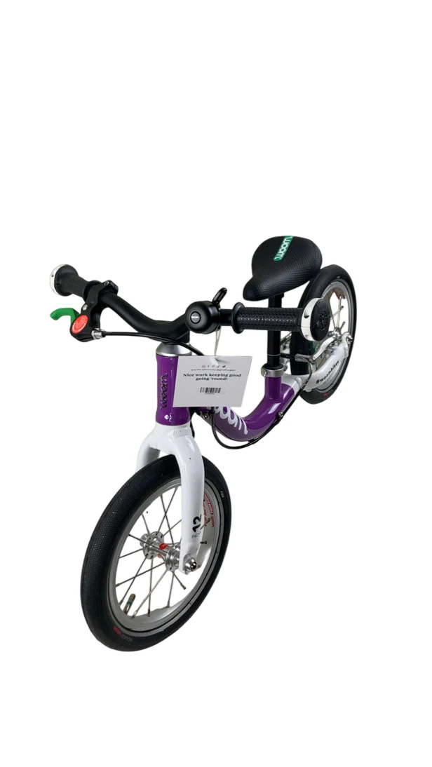 Woom ORIGINAL 1 Balance Bike, Purple Haze - Image 3