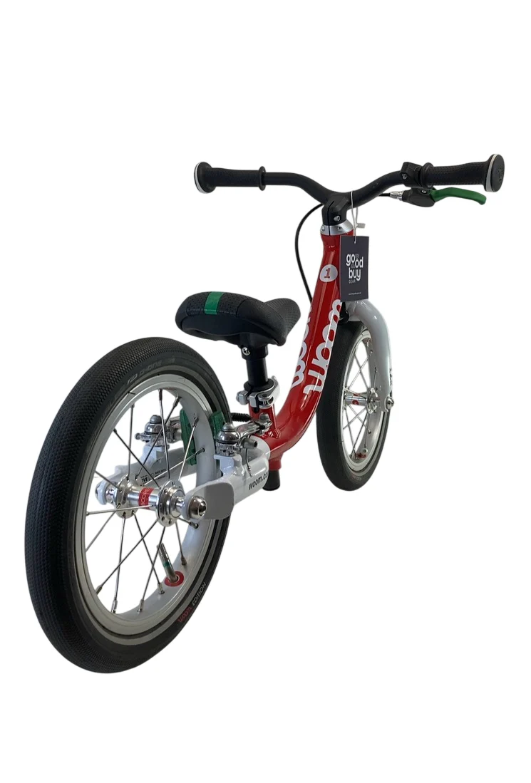 Woom ORIGINAL 1 Balance Bike, Woom Red - Image 4