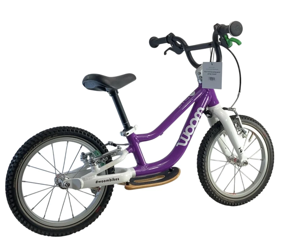 Woom ORIGINAL 1 Plus Balance Bike, Purple Haze - Image 3