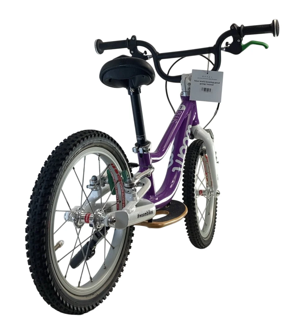 Woom ORIGINAL 1 Plus Balance Bike, Purple Haze - Image 5