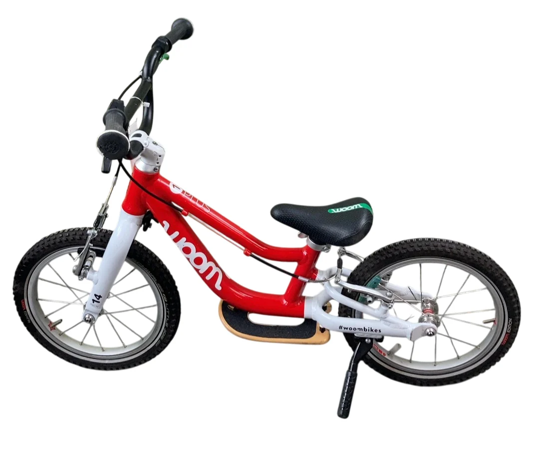 Woom ORIGINAL 1 Plus Balance Bike, Woom Red - Image 2