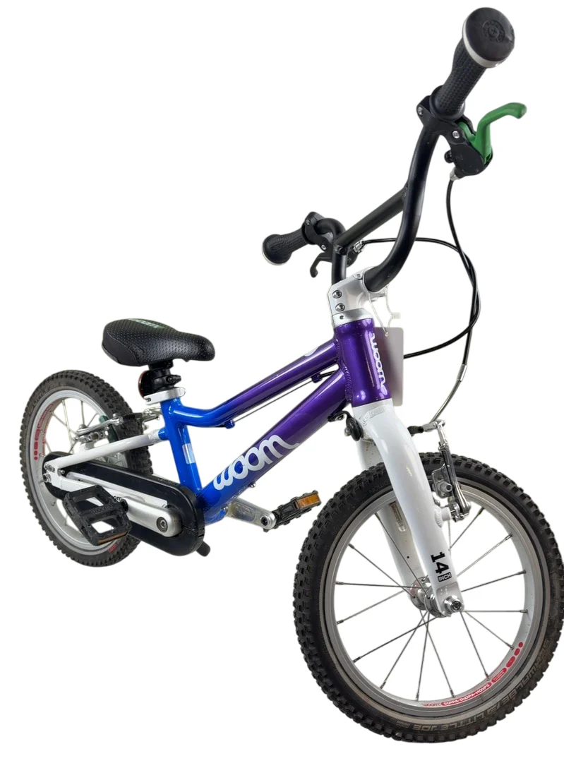 Woom ORIGINAL 2 Bike- 14”, Cosmic Purple - Image 3