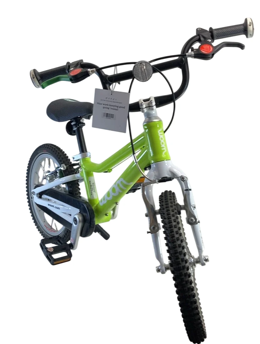 Woom ORIGINAL 2 Bike- 14”, Lizard Lime