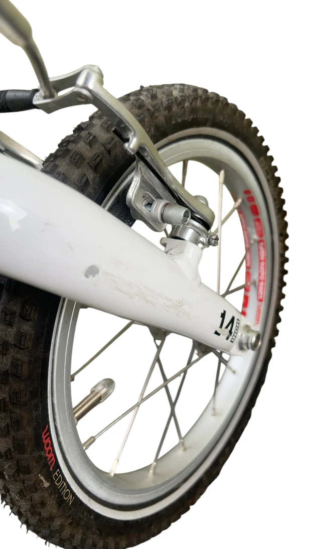 Woom ORIGINAL 2 Bike- 14”, Lizard Lime - Image 6
