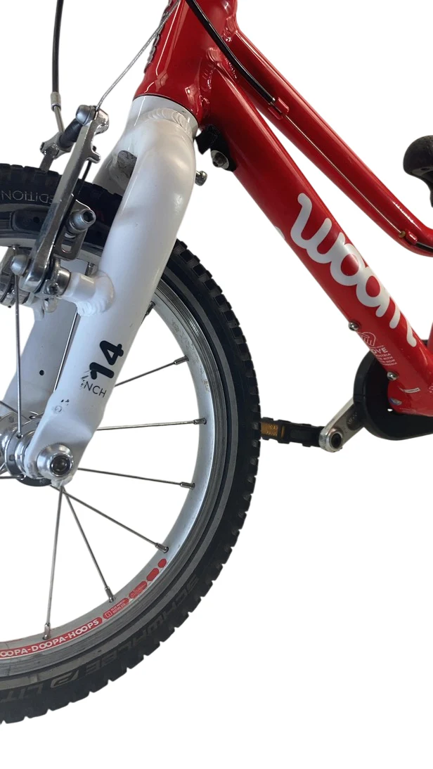 Woom ORIGINAL 2 Bike- 14”, Woom Red - Image 4