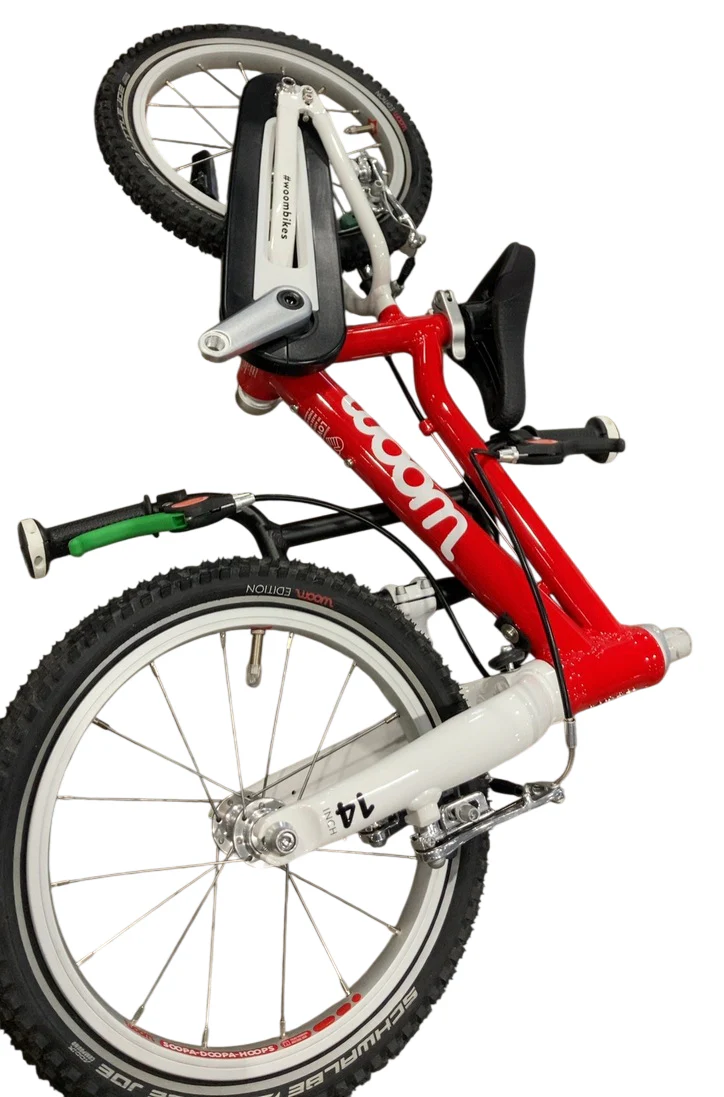 Woom ORIGINAL 2 Bike- 14”, Woom Red - Image 3
