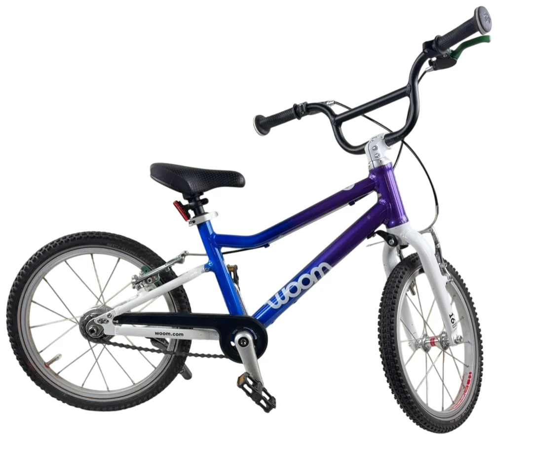 Woom ORIGINAL 3 Bike "16, AUTOMAGIC, Cosmic Blurple - Image 4