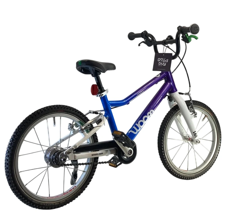 Woom ORIGINAL 3 Bike "16, AUTOMAGIC, Cosmic Blurple - Image 2
