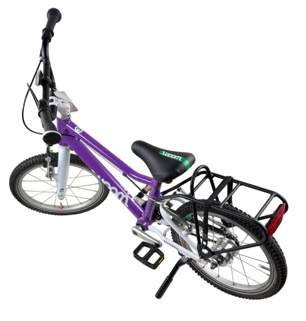 Woom ORIGINAL 3 Bike "16, AUTOMAGIC, Purple Haze - Image 3
