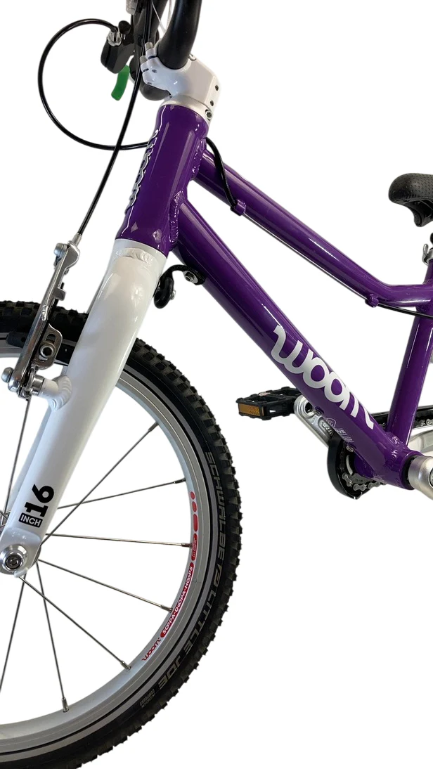 Woom ORIGINAL 3 Bike "16, AUTOMAGIC, Purple Haze - Image 3