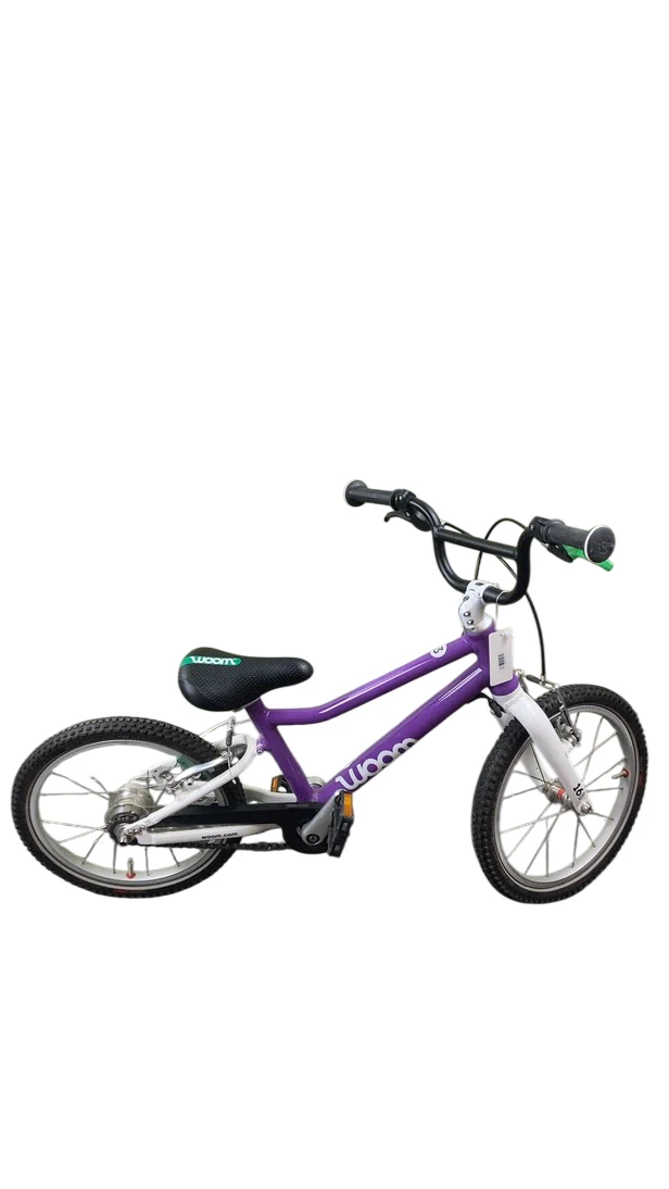Woom ORIGINAL 3 Bike "16, AUTOMAGIC, Purple Haze - Image 2