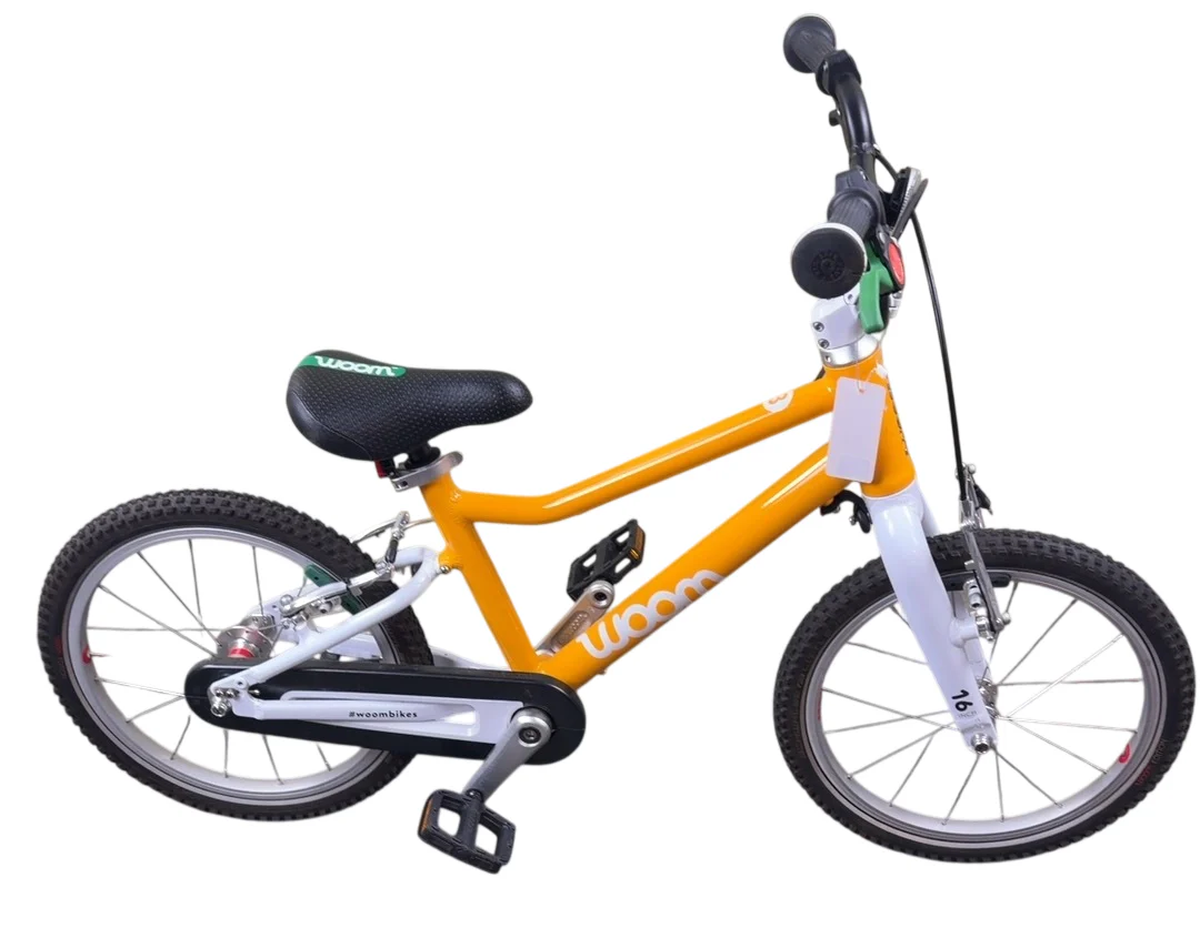 Woom ORIGINAL 3 Bike "16, AUTOMAGIC, Sunny Yellow - Image 3