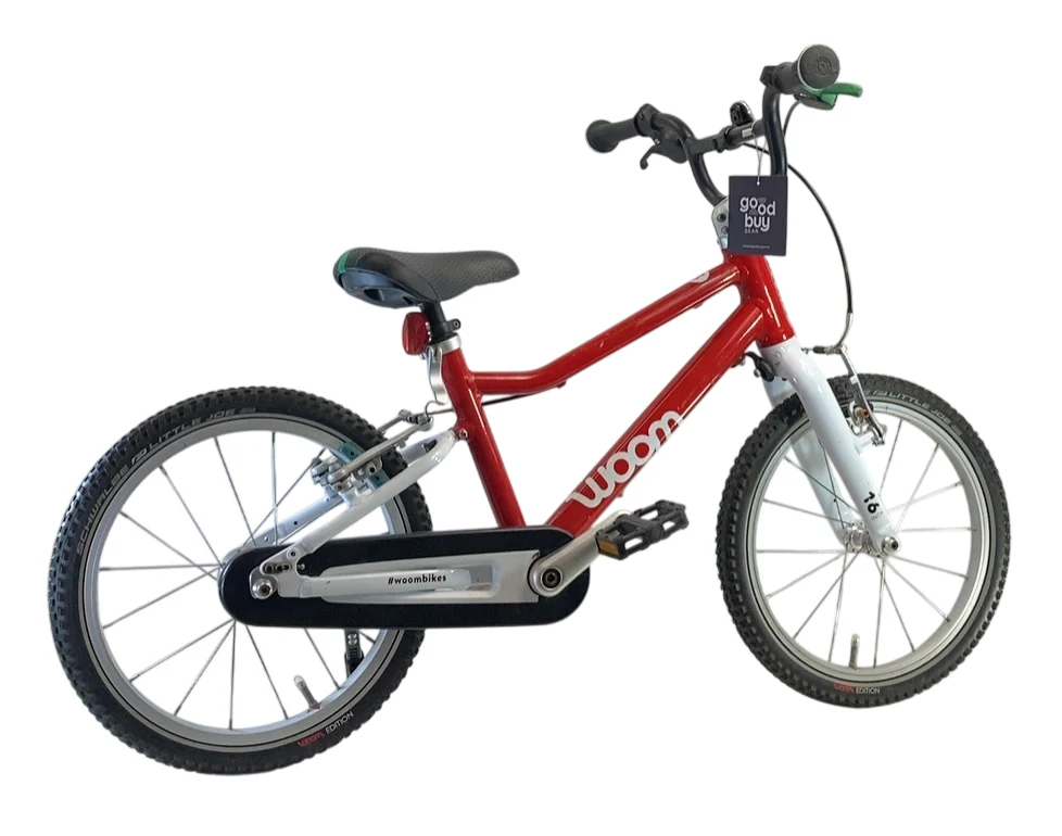 Woom ORIGINAL 3 Bike "16, AUTOMAGIC, Woom Red - Image 2