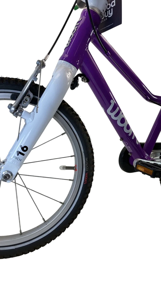 Woom ORIGINAL 3 Bike "16, Purple Haze - Image 4