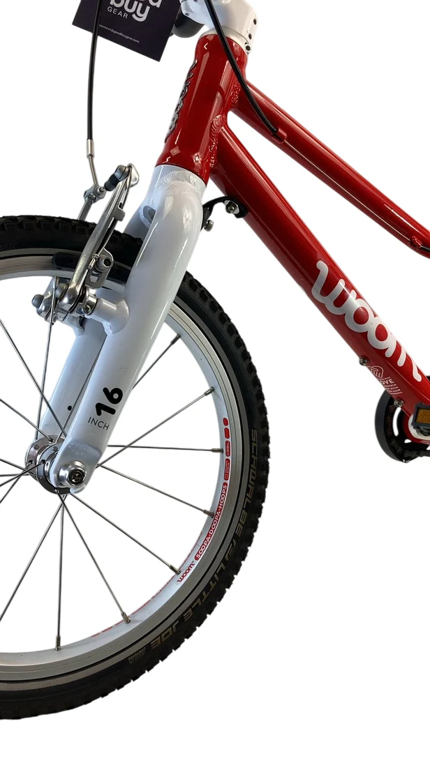 Woom ORIGINAL 3 Bike "16, Woom Red - Image 4