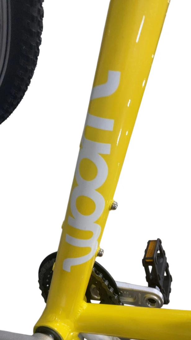Woom ORIGINAL 4 Bike 20", Sunny Yellow - Image 3