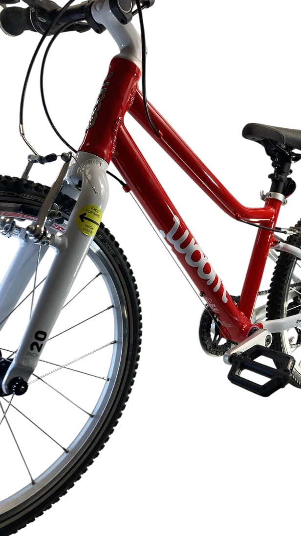 Woom ORIGINAL 4 Bike 20", Woom Red - Image 4