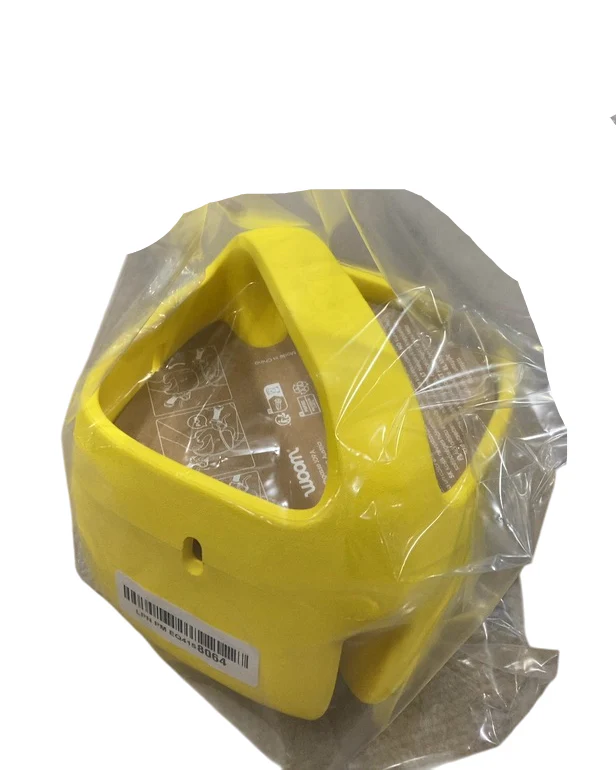 Woom POP Kids' Bike Basket, Banana Yellow - Image 3