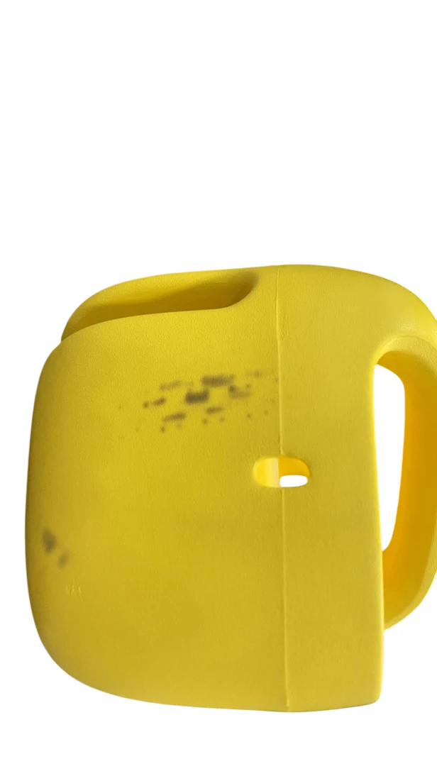 Woom POP Kids' Bike Basket, Banana Yellow - Image 3